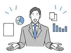 学習成果を業務で活用している人物